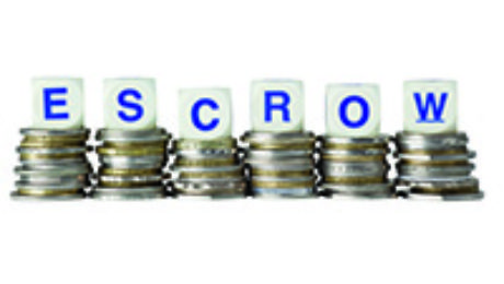 Pile of change spelling escrow