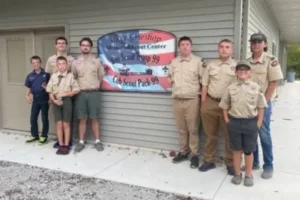 The Fort Recovery Boy Scouts